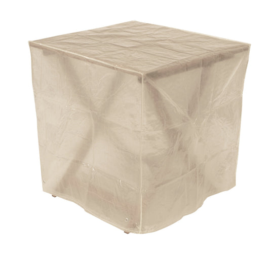 Nappe de table 70x70x70cm carrée, PE transparent