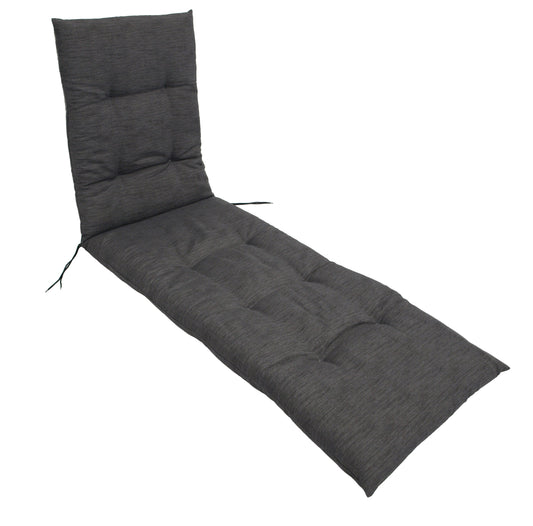 Coussin ARIZONA pour chaise longue de jardin, anthracite