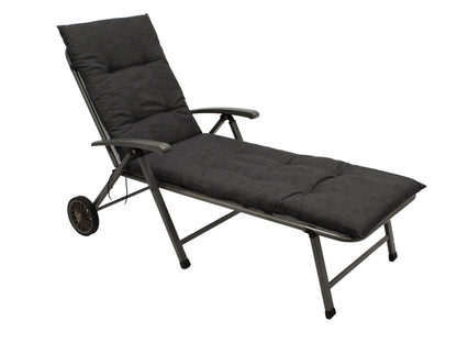 Cuscino ARIZONA per sdraio da giardino, antracite