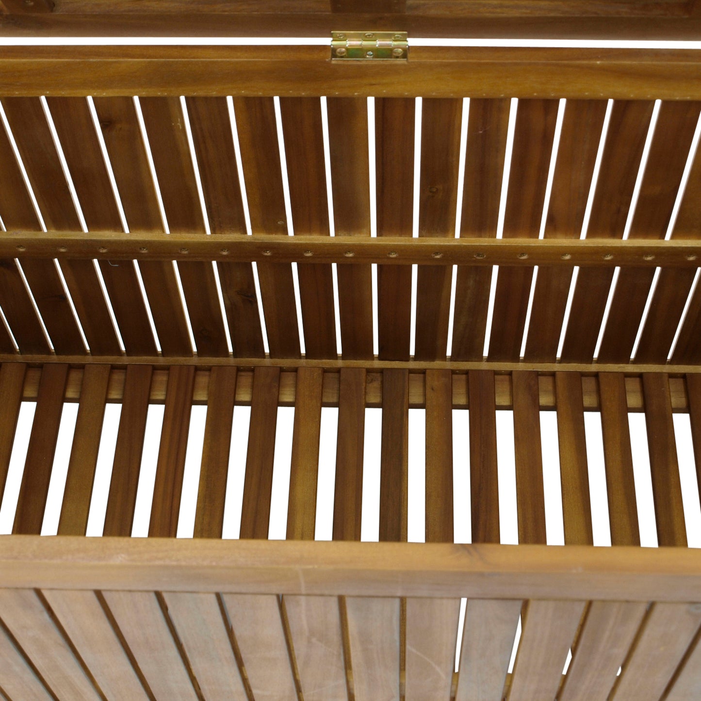 Coffre de jardin coffre de rangement en acacia huilé, certifié FSC®