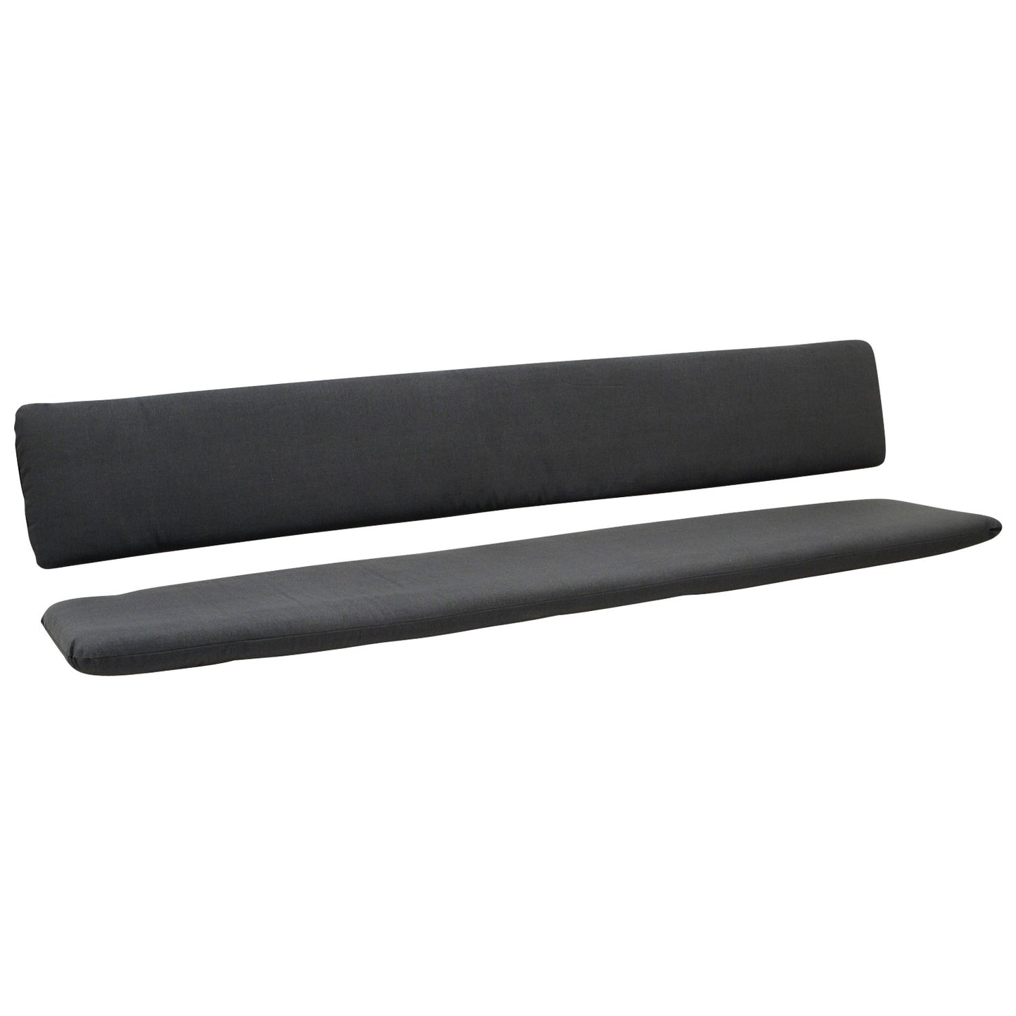 Jeu de coussins ARIZONA pour banquette 4 places, anthracite, 2 pièces