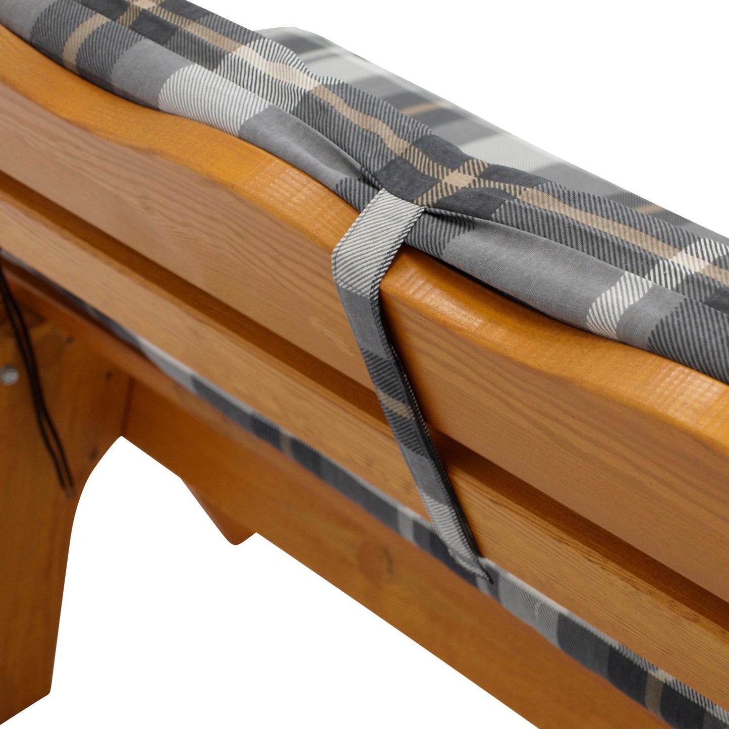 Auflagenset SEATTLE grau/beige kariert - Palo24