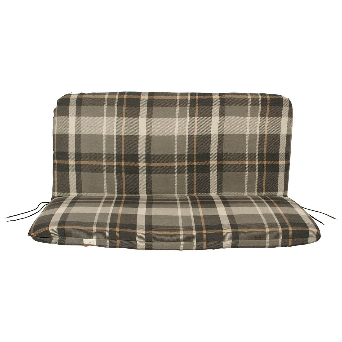 Auflage SEATTLE grau/beige 2-sitzer Bank - Palo24