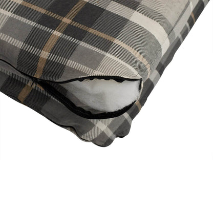 Auflage SEATTLE grau/beige 2-sitzer Bank - Palo24