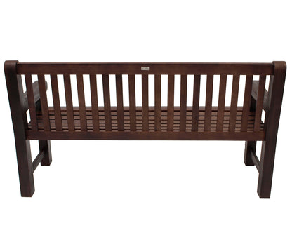 Banquette 3 places BRISTOL, eucalyptus huilé foncé, certifié FSC®