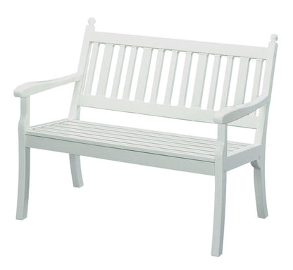 Bank HOHENZOLLERN 2-sitzer von BLOME, Kunststoff weiss