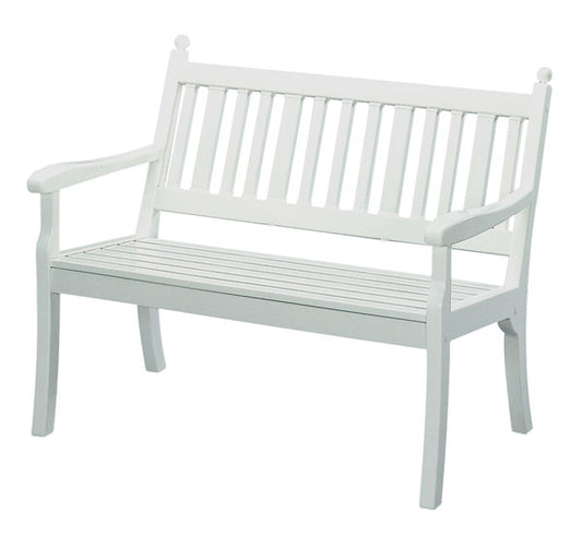 Bank HOHENZOLLERN 2-sitzer von BLOME, Kunststoff weiss