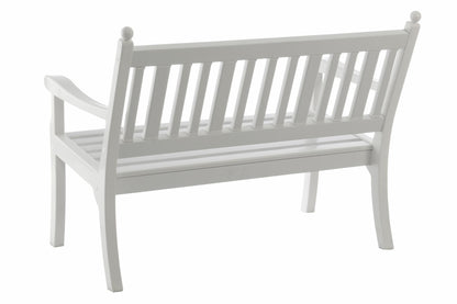 Bank HOHENZOLLERN 2-sitzer von BLOME, Kunststoff weiss