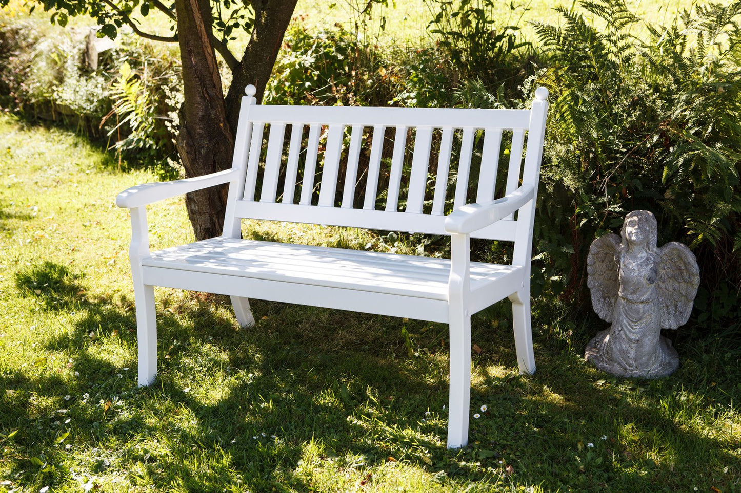 Bank HOHENZOLLERN 2-sitzer von BLOME, Kunststoff weiss