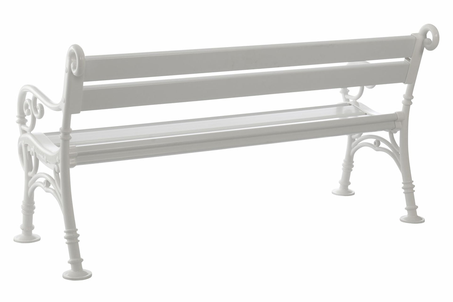 Banc de jardin 3 places LINDERHOF de BLOME, plastique blanc