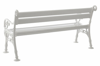 Banc de jardin 3 places LINDERHOF de BLOME, plastique blanc