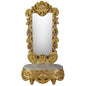 CONSOLE MIROIR MIROIR BAROQUE 212CM SUPPORT MIROIR CONSOLE TABLE ANTIQUE