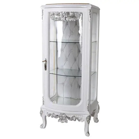 BAROCK VITRINE ANTIK VITRINENSCHRANK GLASVITRINE ROKOKO REGAL