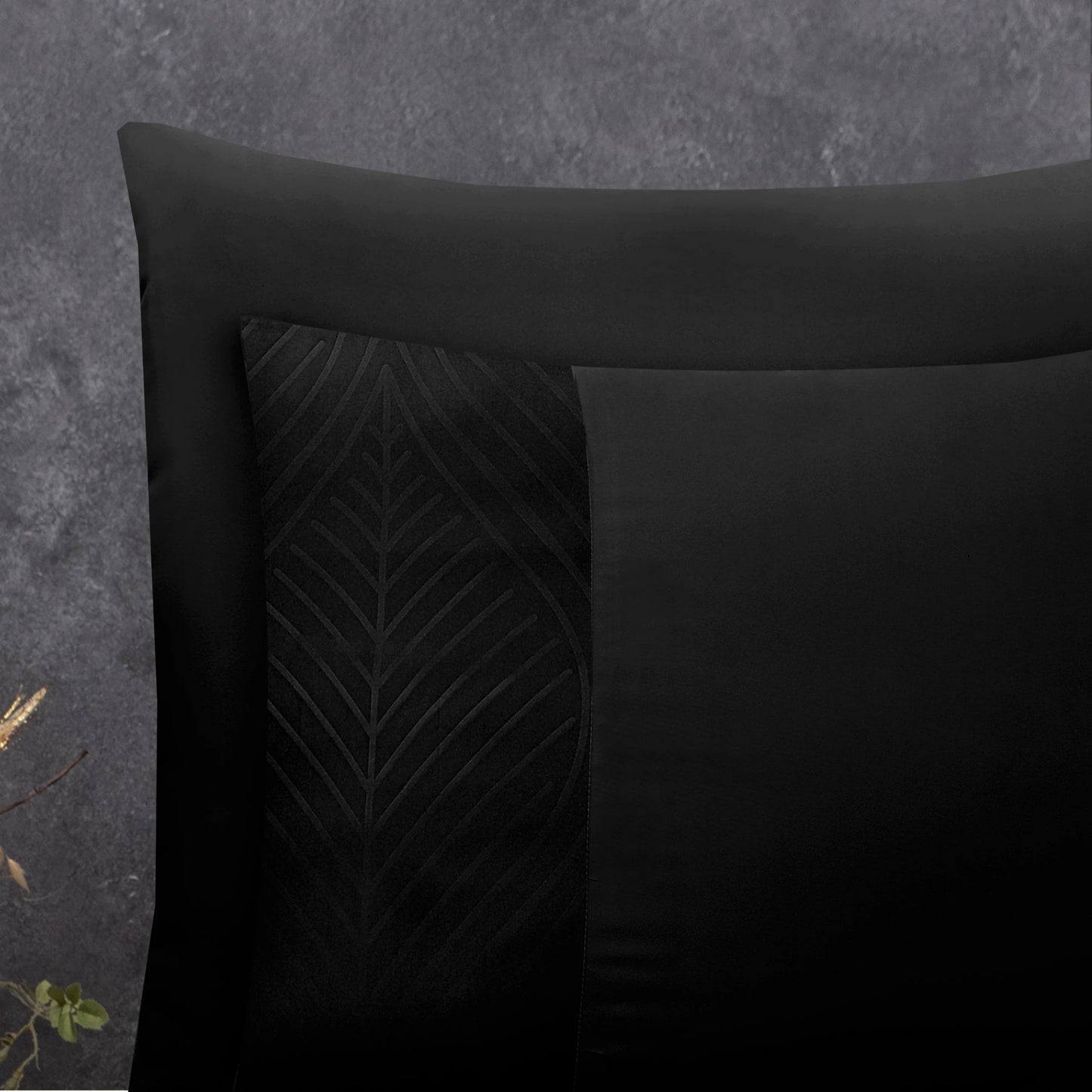 Berlin Bettbezug Schwarz