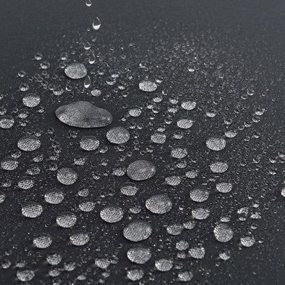 Salon en polyrotin Punta Cana M gris chiné et housses gris foncé