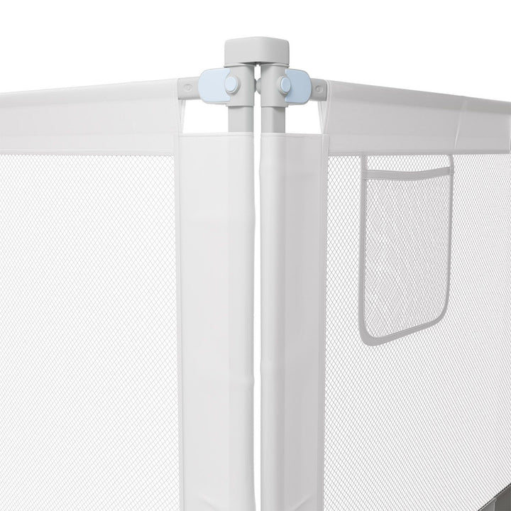 Baby Bettgitter Jaron Rausfallschutz 200 cm Grau