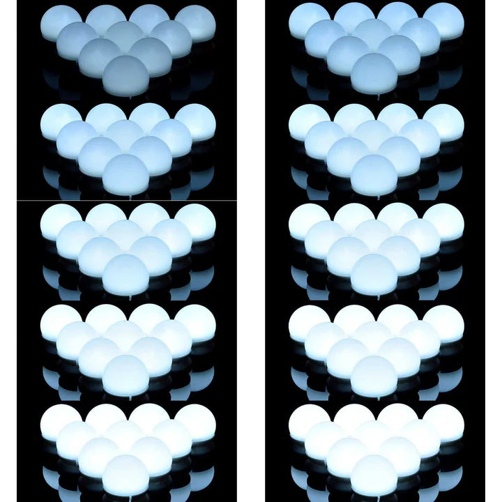 Guirlande lumineuse pour coiffeuse avec 10 lampes LED et USB