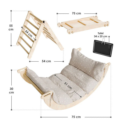 Kletterdreieck Movario Indoor-Klettergerüst - Palo24