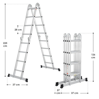 Aluminium Multifunktionsleiter 4,7m