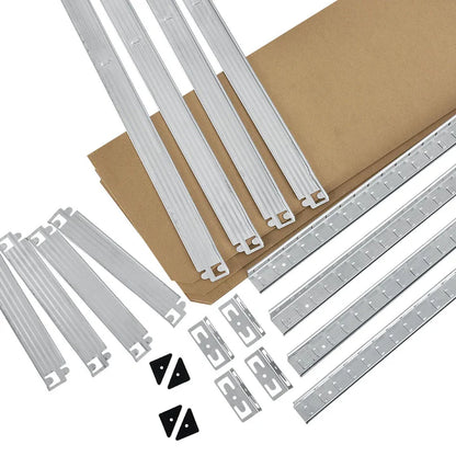 2er Set Lagerregal "Easy" 160 x 80 x 40 cm