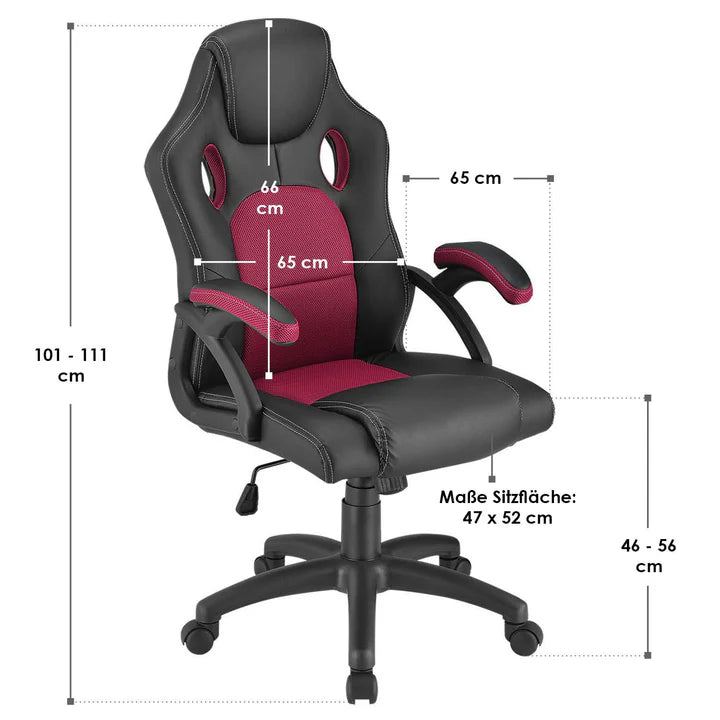 Racing Bürostuhl Montreal (Bordeaux)