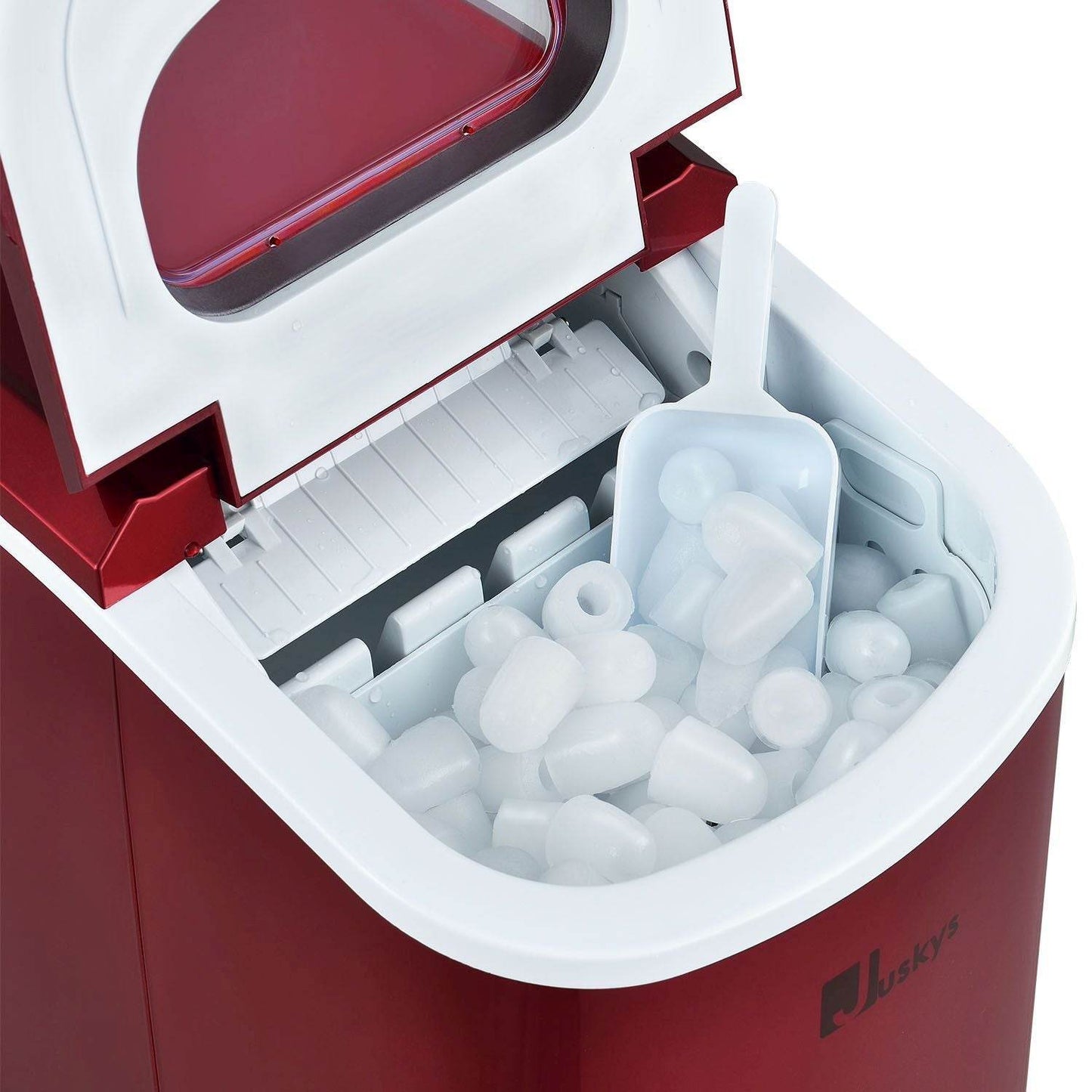 Eiswürfelmaschine IcyCube rot - Palo24