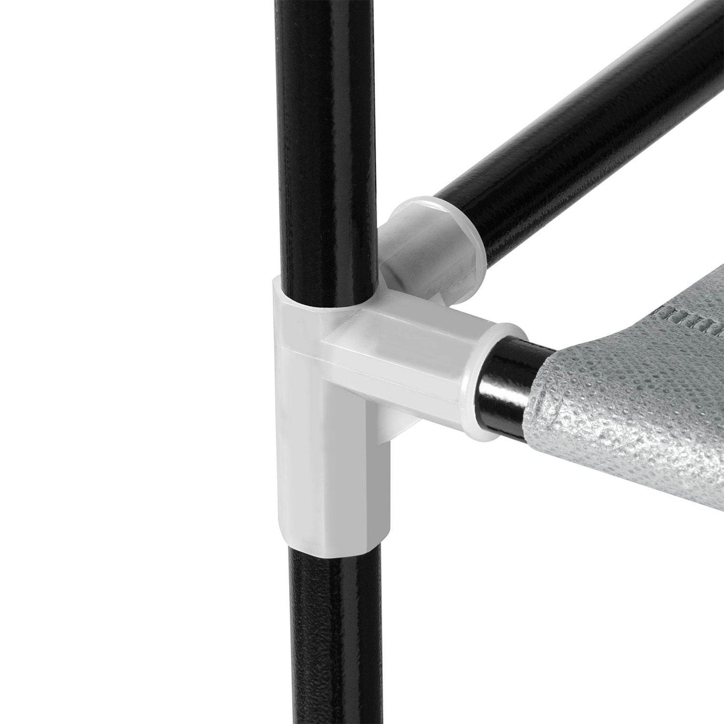 Schuhschrank M aus Stoff 9 Ebenen Grau - Palo24