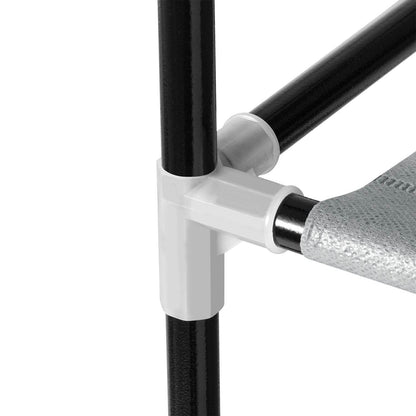 Schuhschrank M aus Stoff 9 Ebenen Grau - Palo24