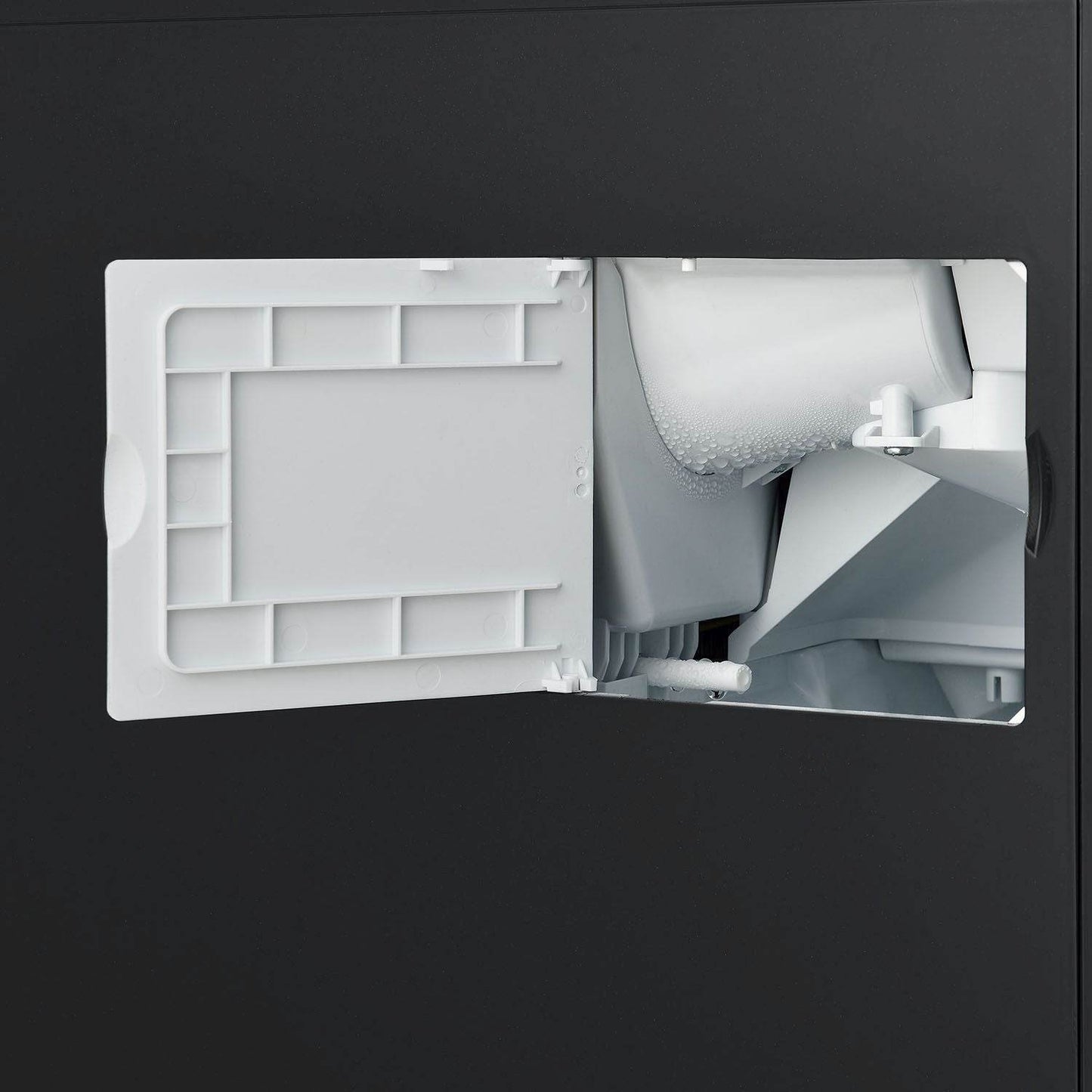 Eiswürfelmaschine PIM200L in schwarz mit Spender - Palo24