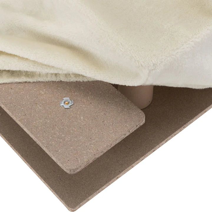 Haustiertreppe Timmy in Beige 36 cm hohe Ein- und Ausstiegshilfe für Haustiere