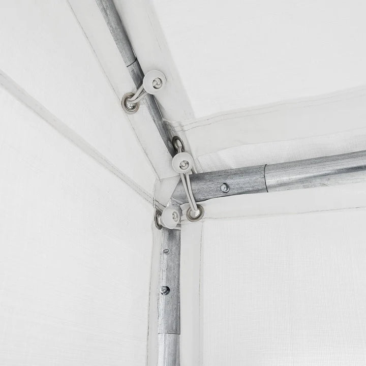 Partyzelt Gala 3x6 m in Weiss