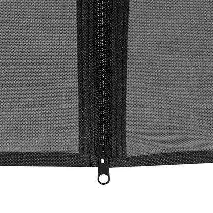 Schuhschrank M aus Stoff 9 Ebenen Grau - Palo24