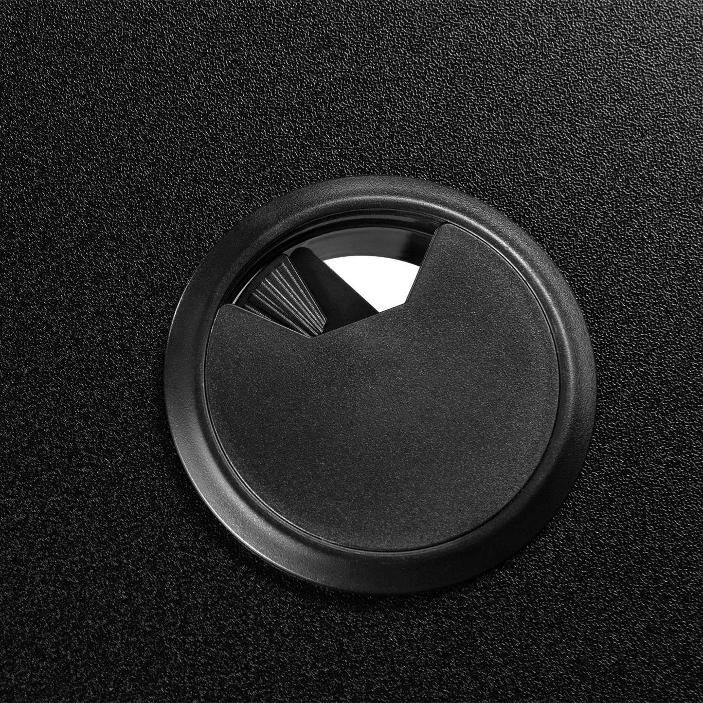 Elektrisch verstellbarer Schreibtisch 120x60 cm Schwarz - Palo24