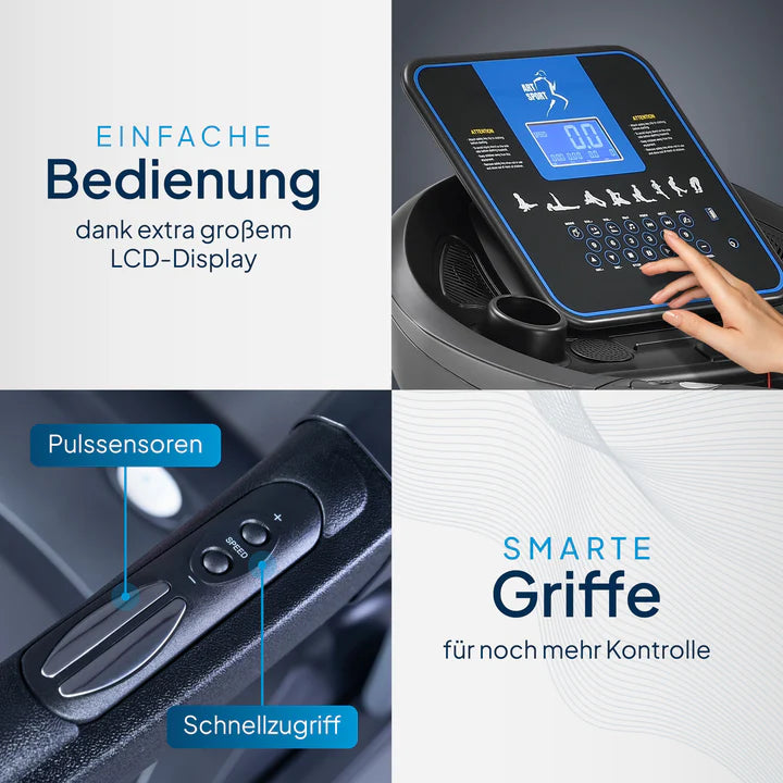 Tapis de course Speedrunner 7000, fonction carte cinéma, vitesse 22 km/h et 48 programmes