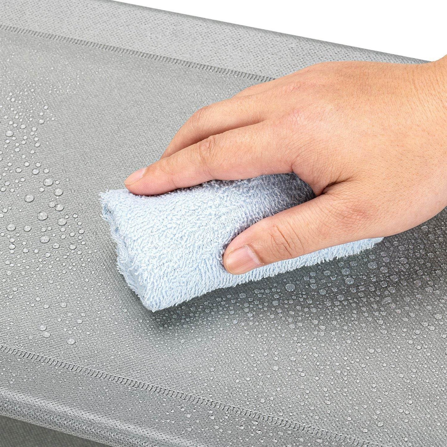 Schuhschrank M aus Stoff 9 Ebenen Grau - Palo24