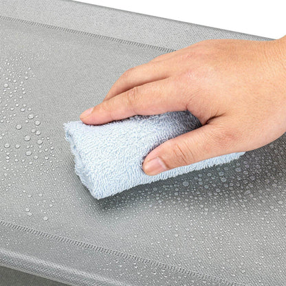 Schuhschrank M aus Stoff 9 Ebenen Grau - Palo24