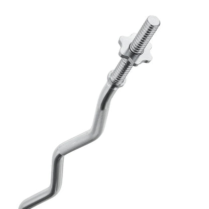 Ensemble d'haltères 3 en 1 (haltère, haltère long et haltère curl) avec un total de plaques de poids de 60 kg