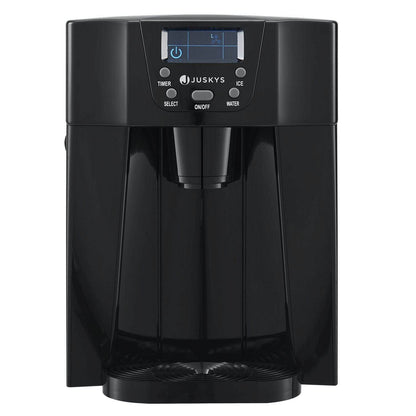 Eiswürfelmaschine PIM200L in schwarz mit Spender - Palo24