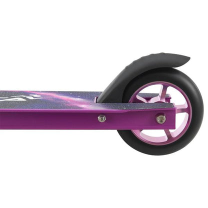 Stunt Scooter Galactic Cruiser en Violet Noir Trick Scooter avec direction à 360°