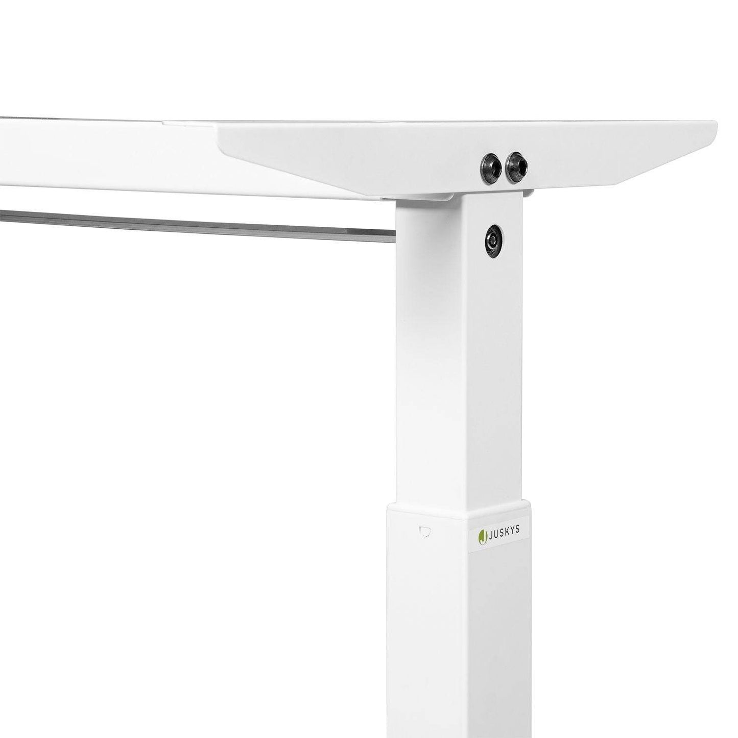 Elektrisch verstellbarer Schreibtisch 120x60 cm Weiss - Palo24