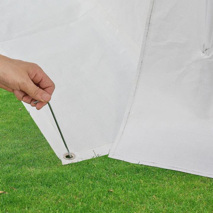 Partyzelt Gala 3x6 m in Weiss