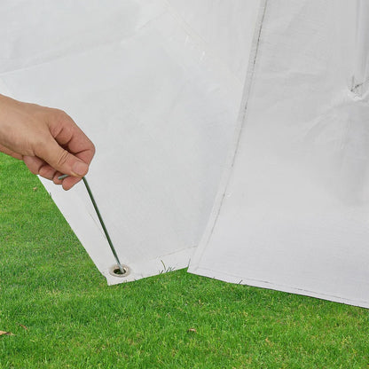 Partyzelt Gala 3x6 m in Weiss