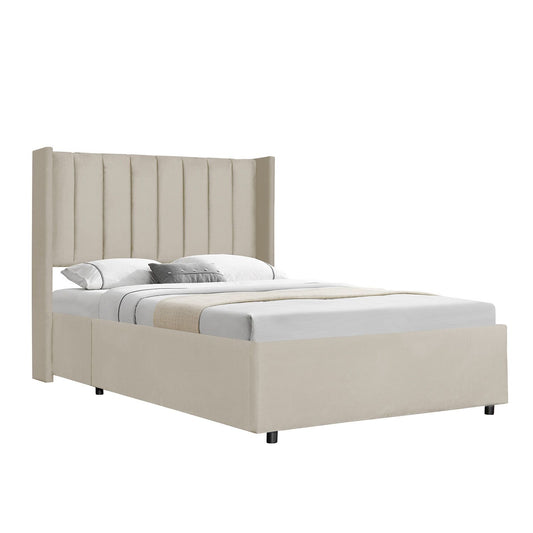 Polsterbett Savona 140 - Beige