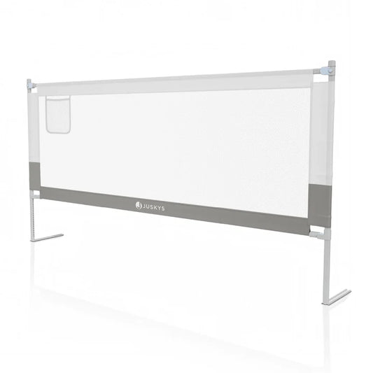 Baby Bettgitter Jaron Rausfallschutz 200 cm Grau