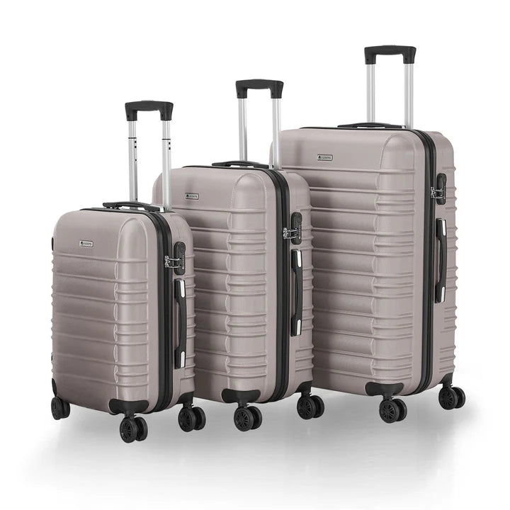 Hartschalen Kofferset Rom 3 tlg Beige