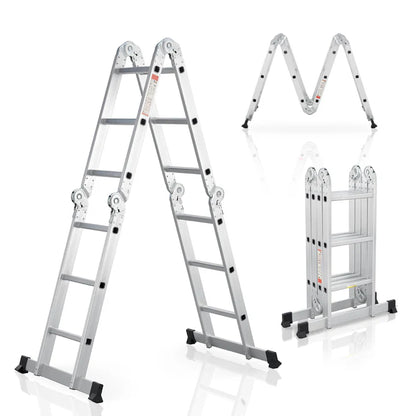 Aluminium Multifunktionsleiter 3,6m Tragfähigkeit bis 150 kg