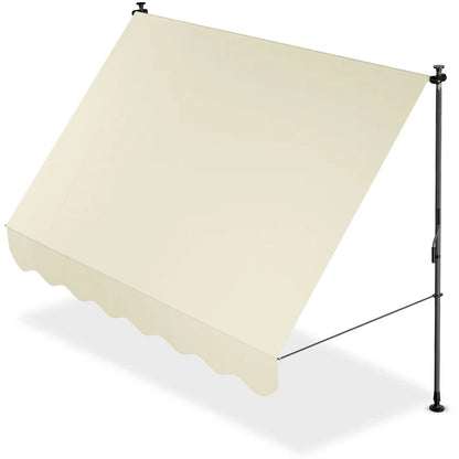 Klemmmarkise Kapstadt 250x120 cm Beige - Palo24
