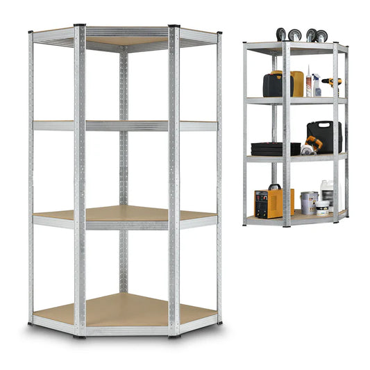 Eckregal Lagerregal "Corner Easy" 160 x 75 x 40-75 cm