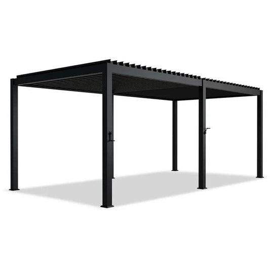 Lamellendach Tahiti Pergola mit verstellbaren Lamellen - Palo24