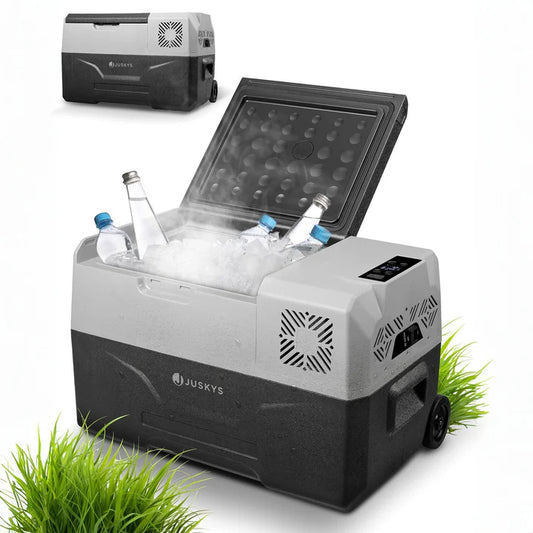 Kompressor Kühlbox Yukon 30 l in Grau App-Steuerung und USB-Ladebuchse